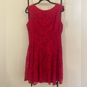 Red Lace Dress. NWT